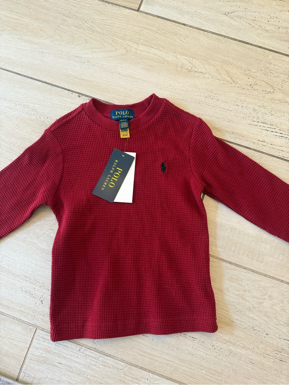 NWT Polo Ralph Lauren Sweater Red - 2T